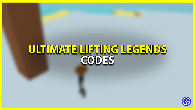 Ultimate Lifting Legends Codes (June 2023) - Gamer Tweak